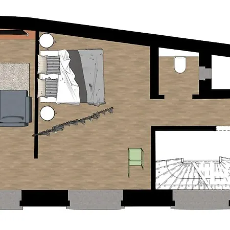 1 Bedroom In Center - 1st Floor Liege